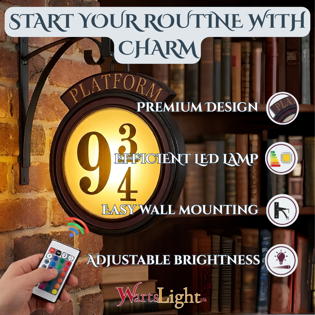 Decorative Lamp Platform 9 ¾