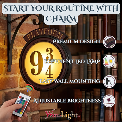 Decorative Lamp Platform 9 ¾