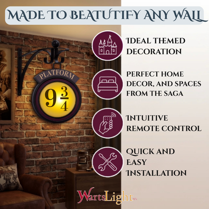 Decorative Lamp Platform 9 ¾